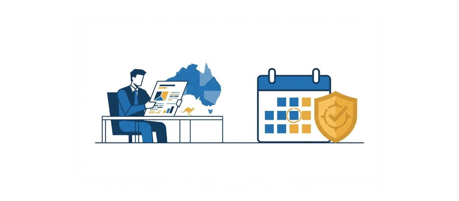 Australia ASIC annual review and company statement compliance illustration