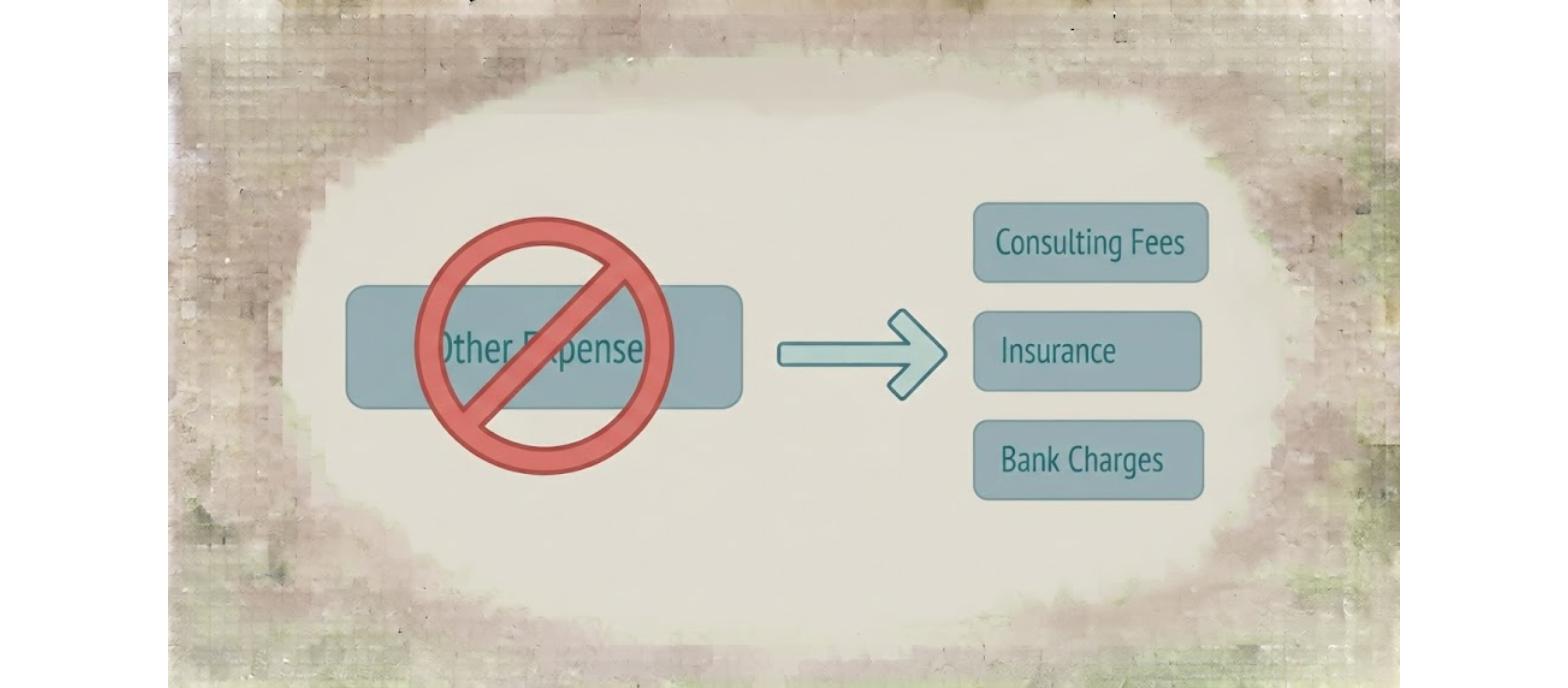IFRS 18 Restriction on Other Expense Labels