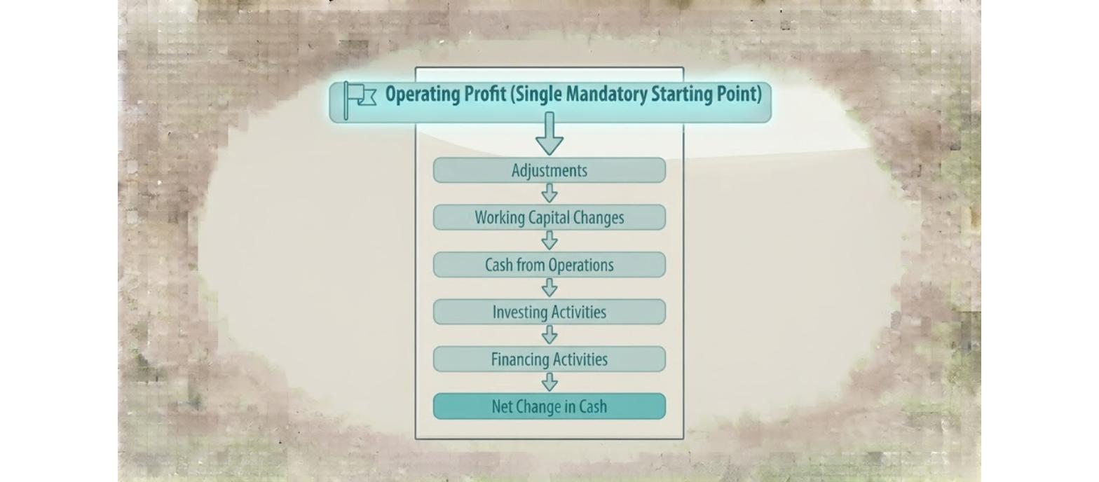 IFRS 18 Single Mandatory Starting Point for Indirect Method