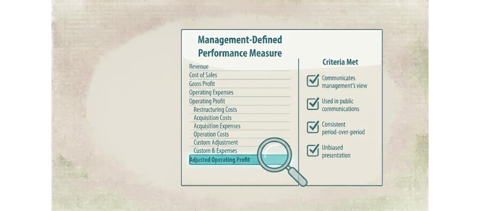 IFRS 18 Management-Defined Performance Measure Definition